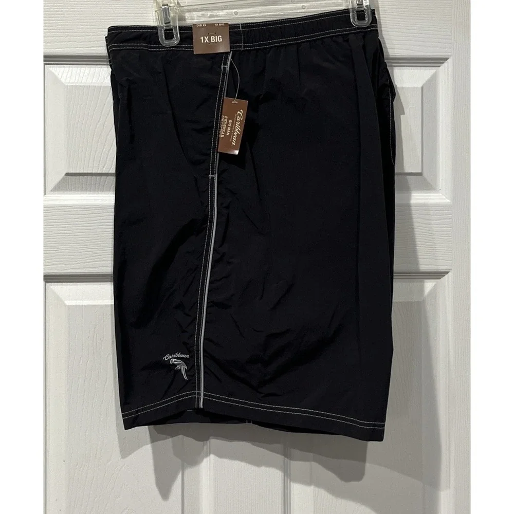 Roundtree & Yorke Swim Trunks Size 1X Big Man Caribbean‎ Vacation